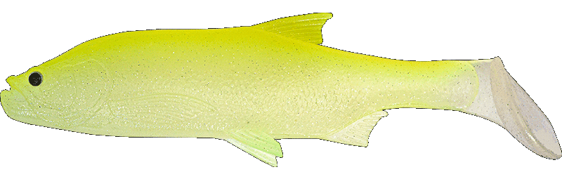 Fishus Cerberus Shad - CH - Chartreuse Fishus Cerberus Shad -CH - Chartreuse